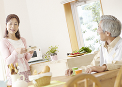 食事の様子